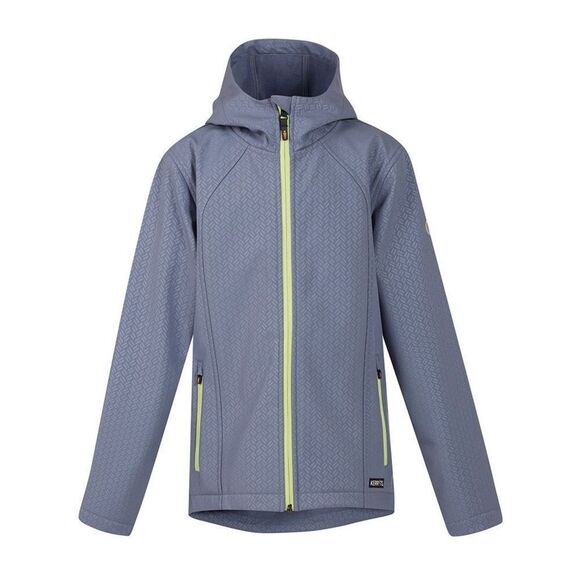 Kerrits Kids Jacket in Blue with Green Accents - Picture 1 of 12